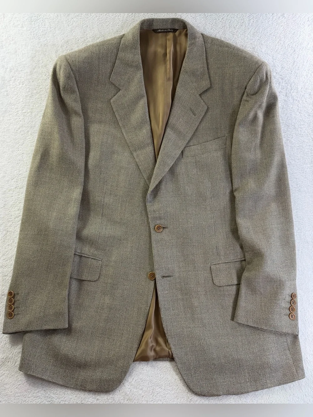 Canali Bloomingdale’s Silk Wool Italian Blazer IT 52 42R
